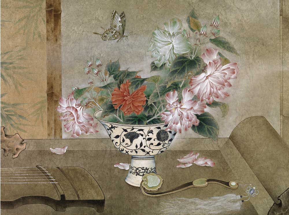 薄春雨作品--薄春雨孙囡工笔画艺术网